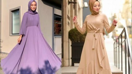 Come abbinare abiti estivi hijab? 2020 modelli di abiti