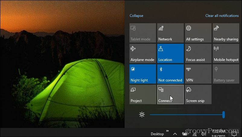 Connessione a Windows 10