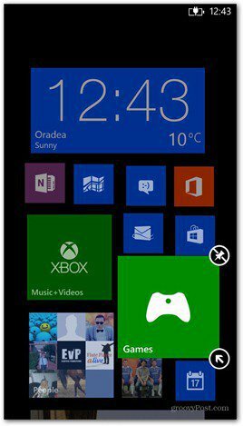 Windows Phone 8 personalizza i riquadri 1