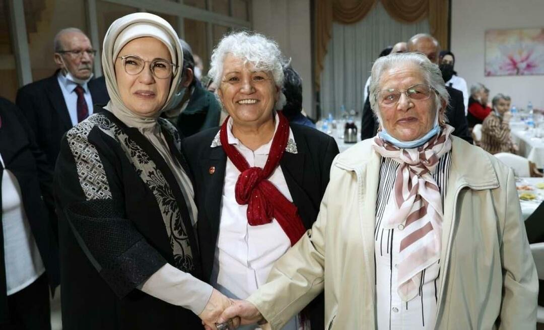 Emine Erdogan ha celebrato la Giornata mondiale degli anziani!