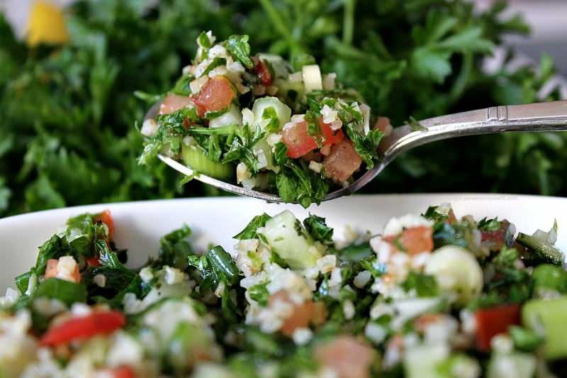 Come preparare un'insalata libanese? Preparare un'insalata libanese ...