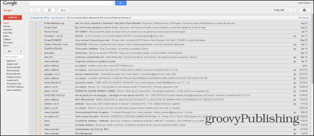 Gmail vecchio stile