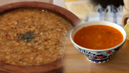 Deliziosa ricetta di zuppa di bulgur condita