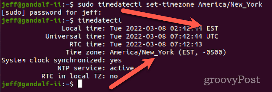 come impostare il fuso orario in Linux usando timedatectl