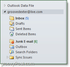 il tuo account live o hotmail è stato aggiunto a Outlook tramite connettore