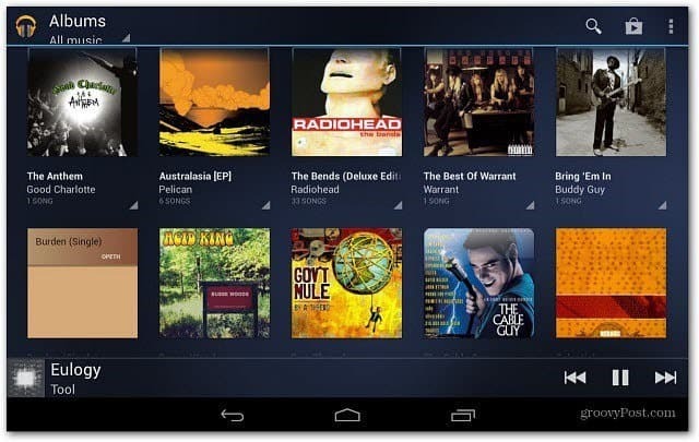 Google Music Android