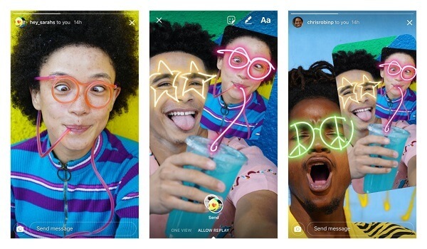 Gli utenti di Instagram possono ora remixare le foto degli amici e inviarle indietro per conversazioni divertenti.