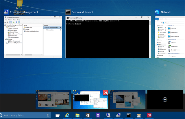 Chiudi il desktop virtuale di Windows 10