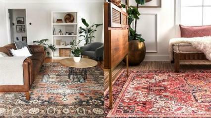Come scegliere il colore del tappeto nella decorazione della casa?