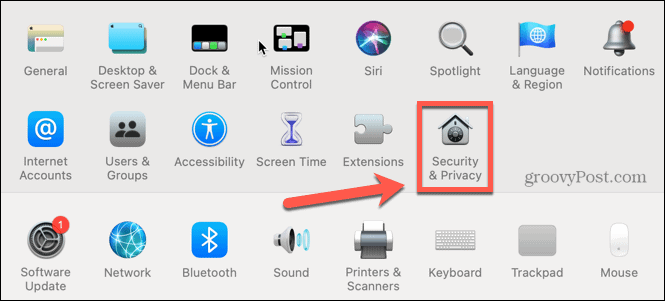 sicurezza e privacy mac