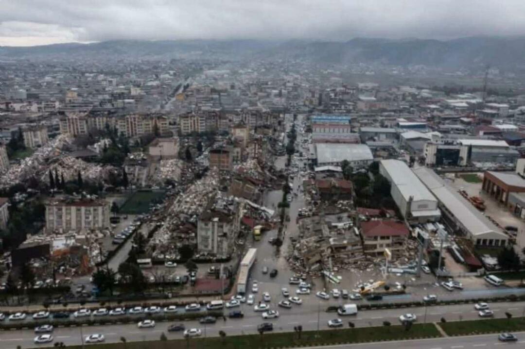 Hatay dopo il terremoto