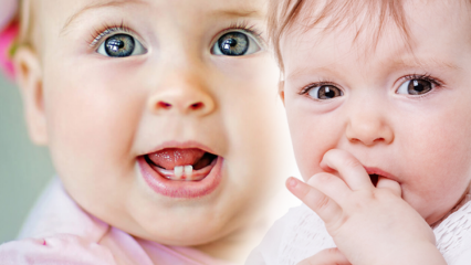 Cosa è buono per la dentizione nei bambini? Quando uscirà il primo dente, quali sono i sintomi? febbre ...