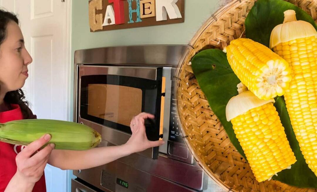 Fai bollire il mais nel microonde! Quanto tempo occorre per cuocere il mais nel microonde? Il mais bollito più pratico