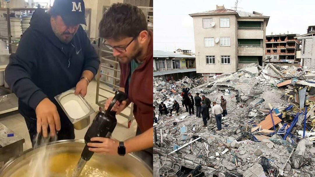 Mehmet Şef è nella zona del terremoto