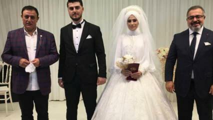 Testimone di matrimonio a sorpresa di Mahmut Tuncer! 