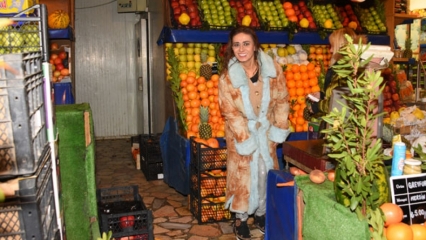 Shopping di frutta da 300 TL da Yıldız Tilbe