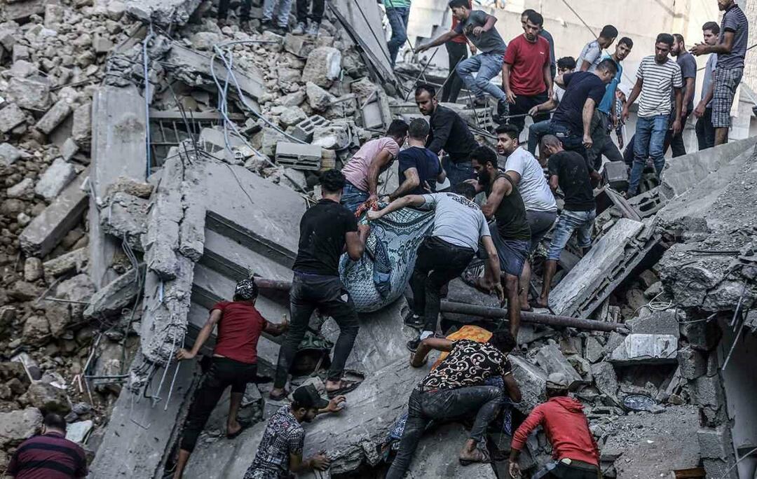 Fettah Can non è rimasto insensibile agli attacchi israeliani su Gaza!