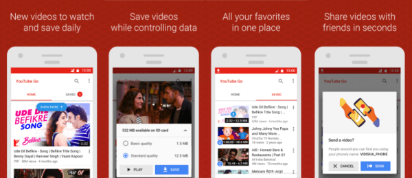 La versione beta dell'app YouTube Go è disponibile per il download su Google Play Store in India.