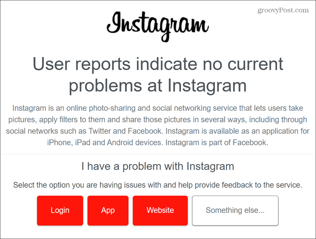 Impossibile connettersi a Instagram: come risolvere