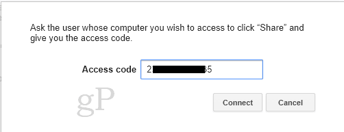 Connessione remota a un Chromebook da Windows 10