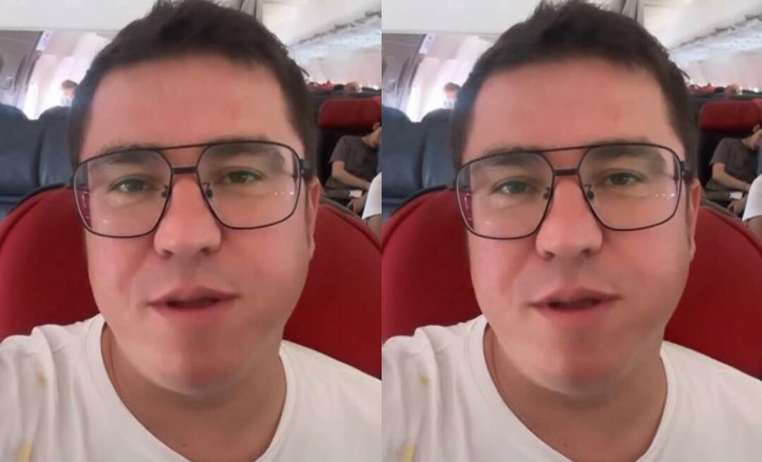 I momenti difficili di Ibrahim Büyükak sull'aereo! Sorpreso per quello che è successo