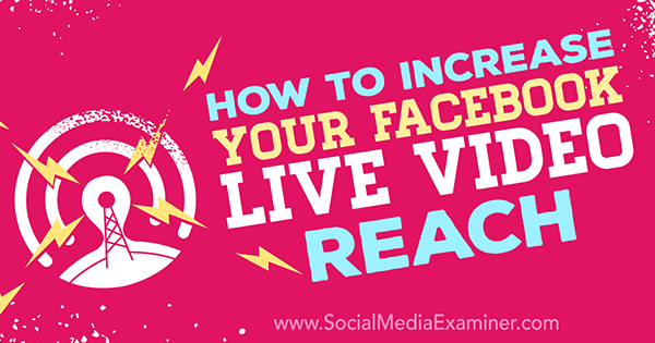 migliorare le prestazioni del video live di Facebook