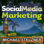 Il podcast sul social media marketing aiuta Mike a costruire relazioni con gli influencer.