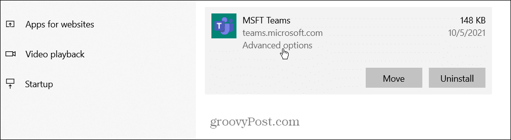 Correggi lo schermo bianco di Microsoft Teams