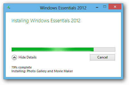Installazione di Windows Essentials 2012