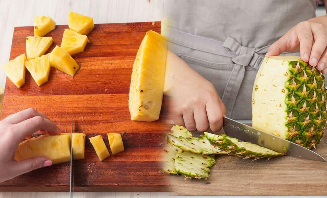 Come sbucciare l'ananas più facilmente? Come tagliare un ananas? Quali sono i metodi per sbucciare l'ananas