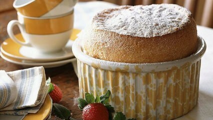  Ricetta per il soufflé alla vaniglia.