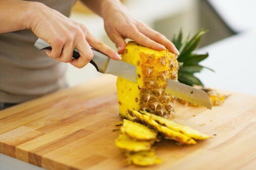 Frutto che rimuove l'edema nel corpo: ananas