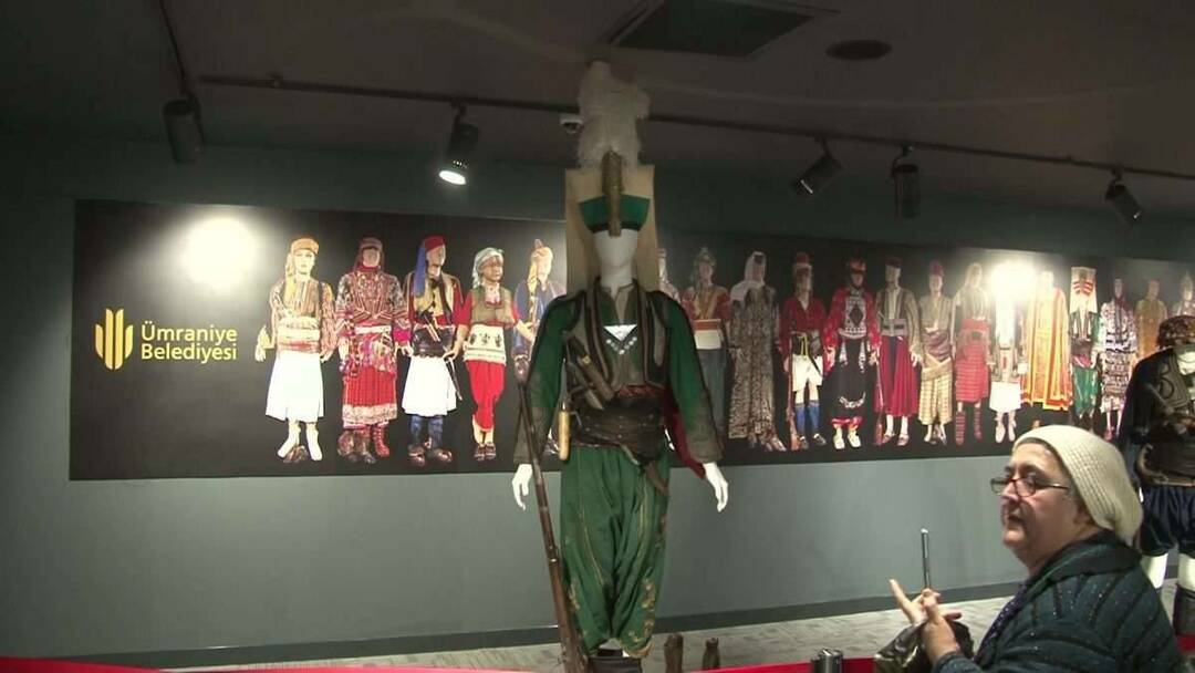 Inaugurata la mostra dei costumi popolari ottomani!
