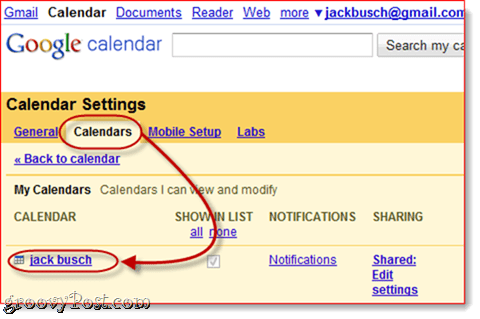 Sincronizza Google Calendar con Outlook 2010`