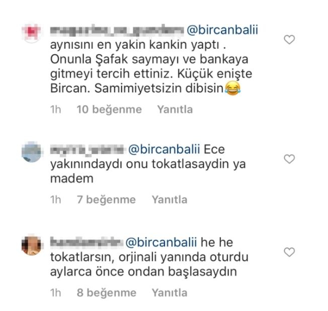 C'è stata una reazione al commento di Bircan Bali su "Unfaithful"!