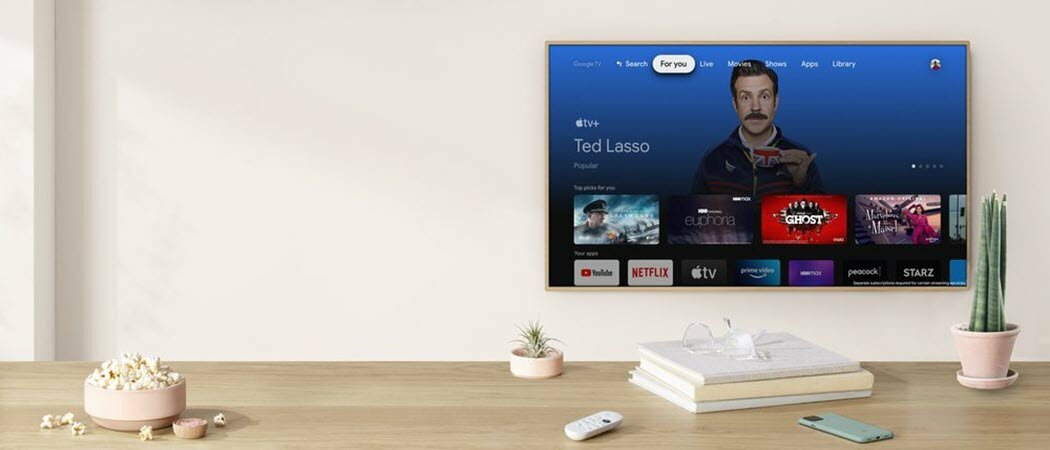 Apple TV arriva su Chromecast con Google TV