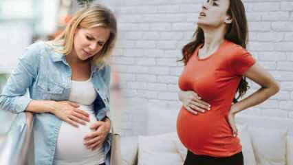 Cause di dolore durante la gravidanza! Dolore pericoloso e non pericoloso durante la gravidanza
