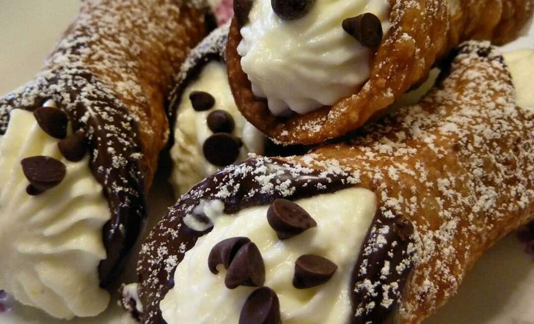 Come fare i Cannoli, il maestro dei dolci della cucina italiana?