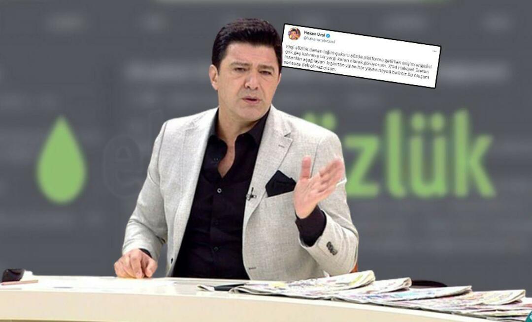 Hakan Ural si è scagliato contro Ekşi Sözlük, che "insulta le persone": il pozzo nero chiamato Ekşi Sözlük...