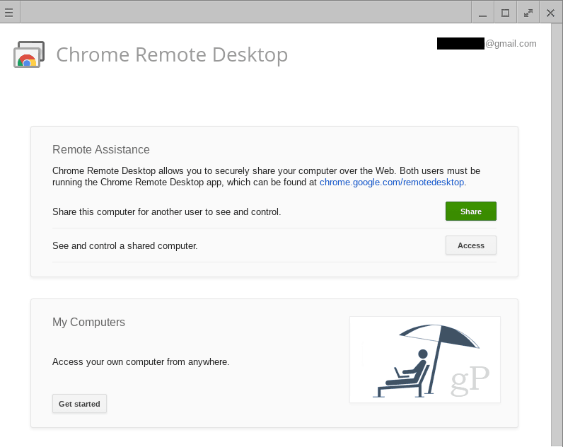 Connessione remota a un Chromebook da Windows 10