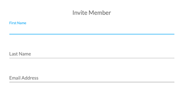 Fornisci i dettagli dell'invito per aggiungere un membro del team al tuo account Statusbrew.