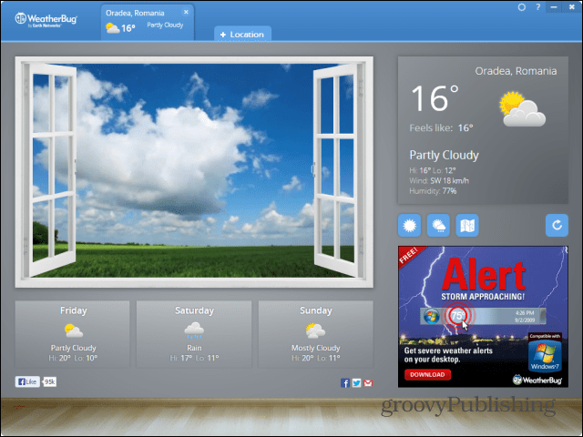 weatherbug desktop Chrome Apps