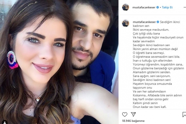 Mustafa Can Keser Condivisione Instagram
