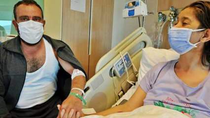 İpek Koca, che ha dovuto affrontare uno shock ospedaliero, ha dato a sua moglie un rene!