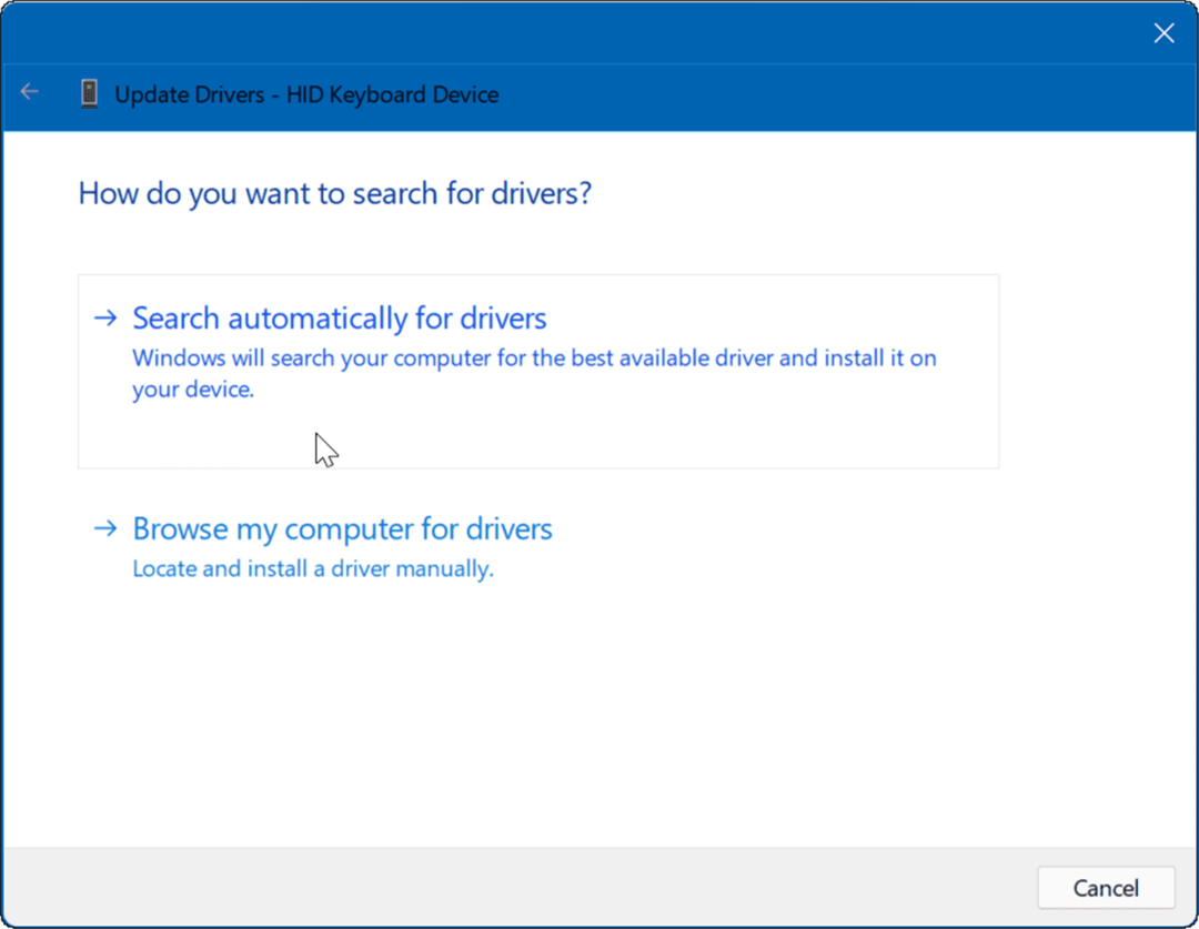 la schermata di stampa della procedura guidata del driver non funziona su Windows 11