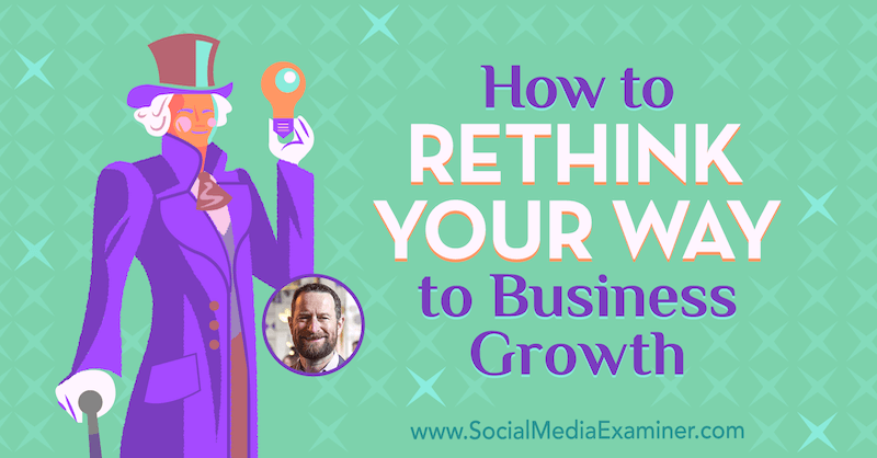 Come ripensare la tua strada verso la crescita del business con approfondimenti di Duncan Wardle sul podcast del social media marketing.