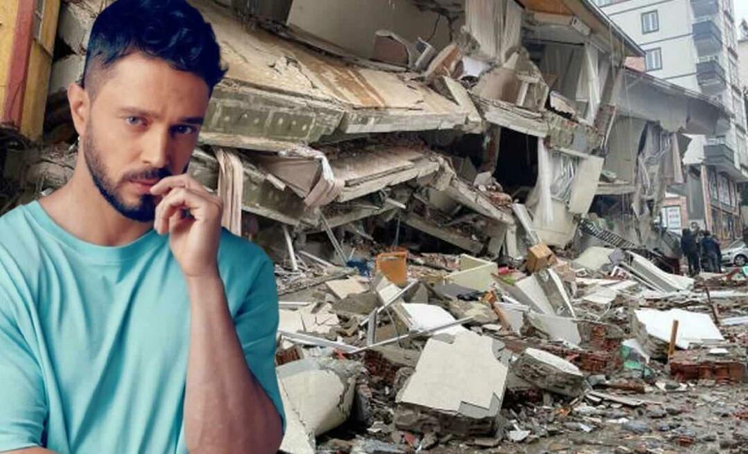 Parole amare di Murat Boz agli opportunisti dopo il terremoto: Che prova questa!