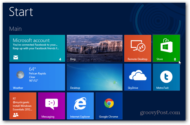 Come aggiornare le app di Windows 8