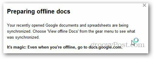 Google Documenti offline 5