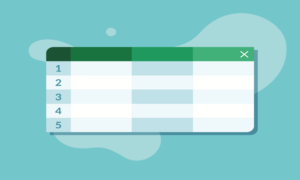 excel durante il recupero dei dati